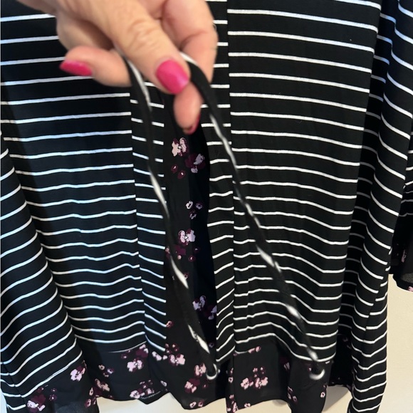 ❤️* PERFECT for FALL! TRANSITIONAL TOP  PLUS SIZE: 4X - Picture 9 of 11